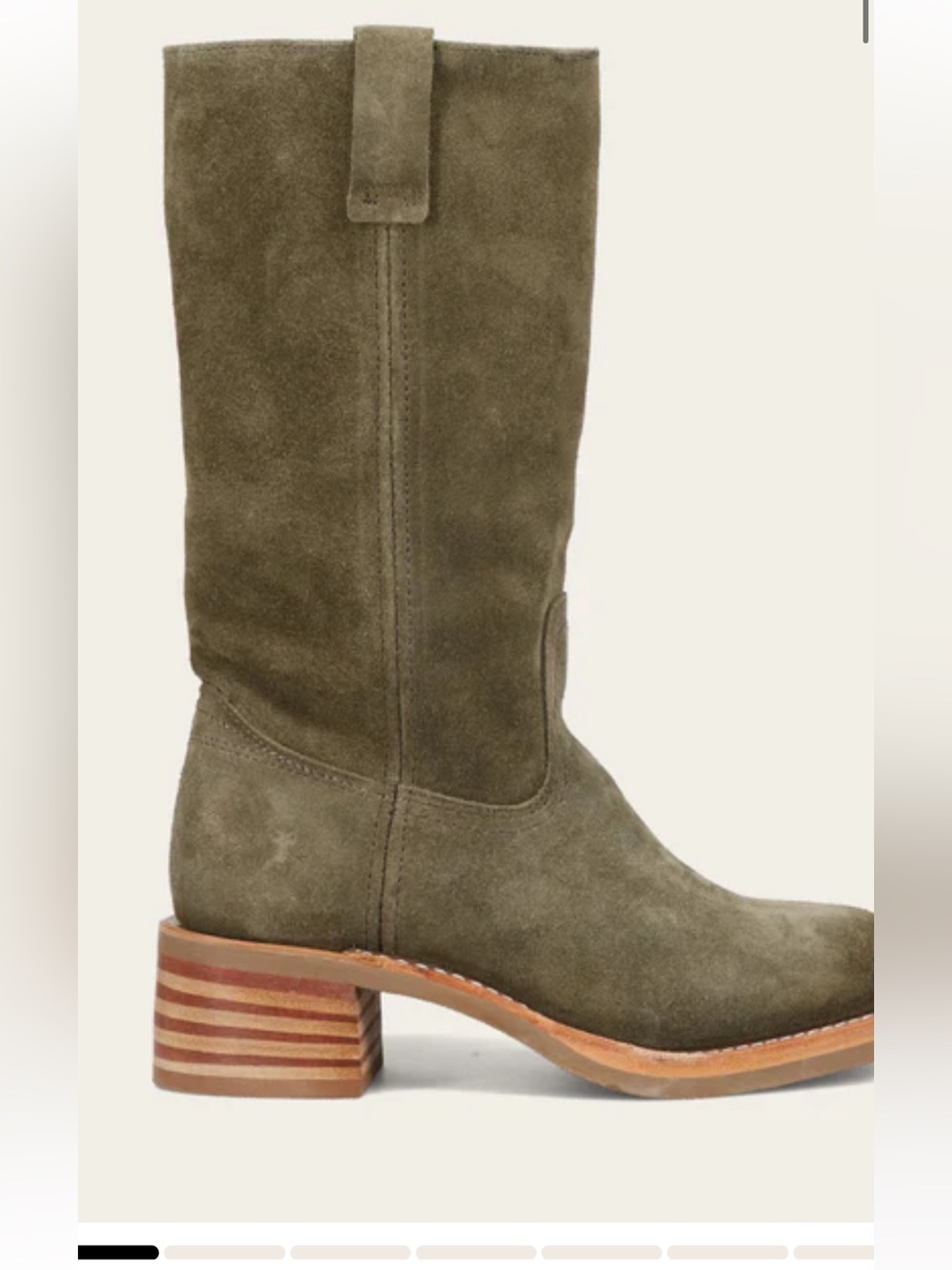 BRAND NEW IN BOX FRYE CAMPUS 12R | OLIVE SUEDE